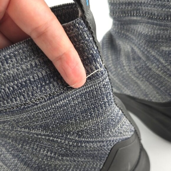 Native Women's Nova Hydroknit Waterproof Ankle Boots Slip On Grey Knit Size 6 - Picture 13 of 14